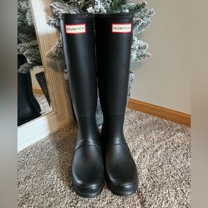 Hunter Classic Black Waterproof Boots